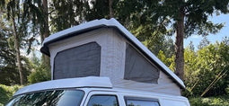Volkswagen Eurovan Camper Poptop Tent 95-2003 Camper model only Acrylic 3 window - Poptop World
