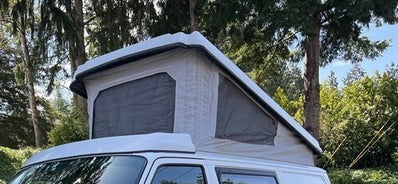 Volkswagen Eurovan Camper Poptop Tent 95-2003 Camper model only Acrylic 3 window - Poptop World