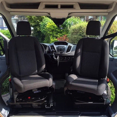 Ford Transit (2013-present) Driver Side Scopema Swivel Seat + Hand Brake Kit - Poptop World