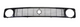 Upper Front Grille for Single Round Headlights: Vanagon 1980-1985 251 853 652D - Poptop World