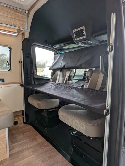 RAM PROMASTER CAMPER VAN TWIN PATENDED CABBUNK CHILD BUNK COT SYSTEM - Poptop World