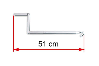 Fiamma Awning Crank Handle Range (Short, Standard & Telescopic) - Poptop World