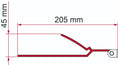 Fiamma - F45 Awning - Long Roof Install Bracket