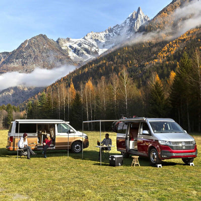 Fiamma F45 S 260 - (8'8") - 6'6" extension/43lbs. Retractable Campervan Awning - Poptop World