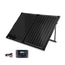 Renogy 100Watt 12Volt Mono Foldable Solar Suitcase W/ 20A Voyager for RV Camping