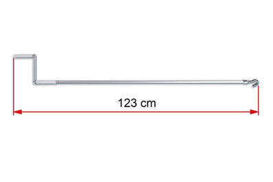 Fiamma Awning Crank Handle Range (Short, Standard & Telescopic) - Poptop World