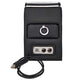 Centre Console Storage Box with USB Sockets and LED Lighting - Black - Poptop World