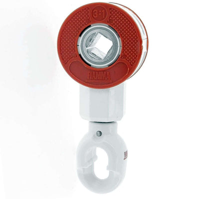 Fiamma F45S/F45i/F45Ti/F45 Plus Awning Winch + Slot (Polar White) (98655-153) - Poptop World