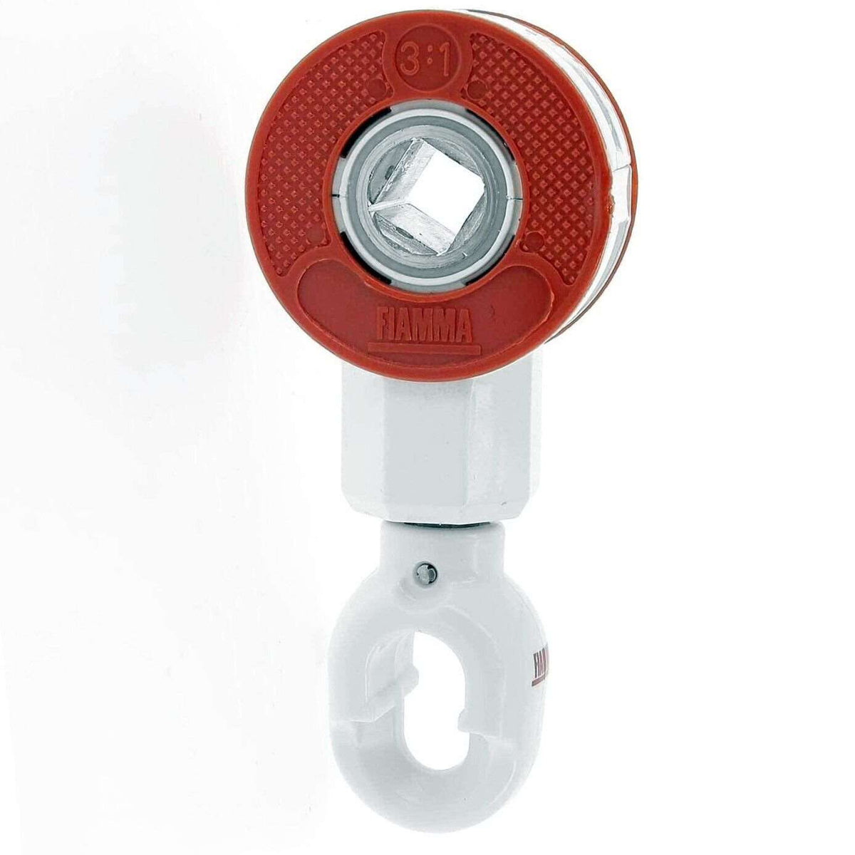 Fiamma F45S/F45i/F45Ti/F45 Plus Awning Winch + Slot (Polar White) (98655-153) - Poptop World