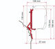 Fiamma F45S Awning Mounting Bracket for Volkswagen Eurovan/Vanagon (98655-292) - Poptop World