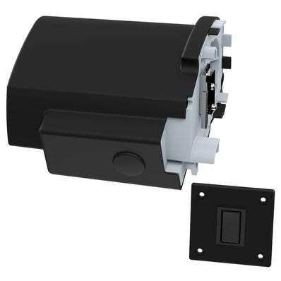 Fiamma F80S Motor Kit Compact -Deep Black 07929-01H Motorized Retractable Awning - Poptop World