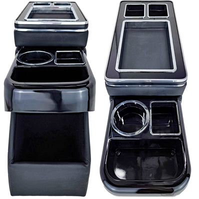 Centre Console Storage Box for VW Vanagon, Eurovan, & T5/T6- Black - Poptop World