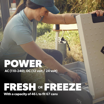Dometic CFX3 45 Powered 12V Cooler, 46L - Fridge/Freezer - Poptop World
