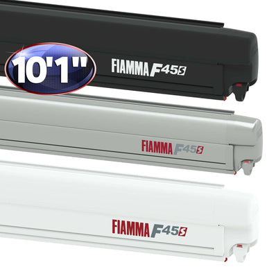 Fiamma - F45 S 300 - (10'1") - 8'2" extension RETRACTABLE CAMPERVAN AWNING - Poptop World