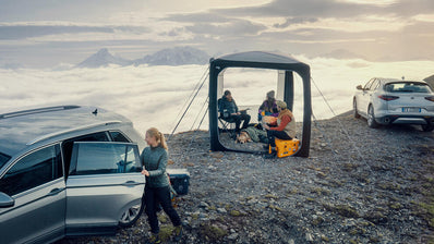 Dometic HUB 2 REDUX Inflatable Shelter - Drive-Away Van Awning - Poptop World