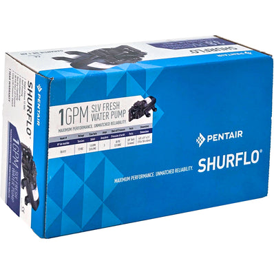 Shurflo by Pentair SLV Fresh Water Pump - 12 VDC, 1995-2003 Eurovan camper - Poptop World