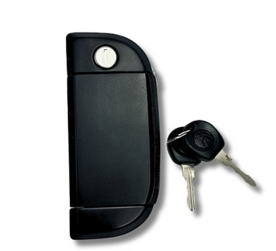 Eurovan Exterior Handle, Outside - Volkswagen (701-837-206) Right  (Passenger) Side w/ Keys