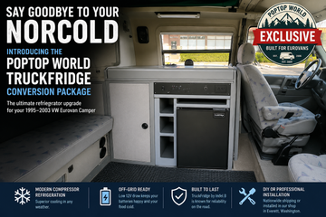 Say Goodbye to Your Norcold: Introducing the Poptop World TruckFridge Conversion Package