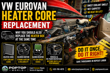 VW Eurovan Heater Core Replacement: Symptoms, Heater Box Repair & Why You Should Replace Both
