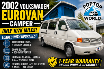 2002 Volkswagen Eurovan Camper – Only 107k Miles - Loaded With Upgrades!