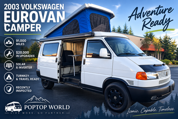 2003 Volkswagen Eurovan Camper – Only 91k Miles – $20,000 in Upgrades!!