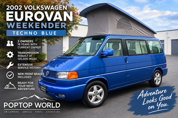 2002 Volkswagen Eurovan Weekender – Techno Blue – 2 Owners – 18 Years With Current Owner!