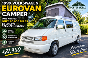 1999 Volkswagen Eurovan Camper – One Owner! Only 80k Miles – Complete Service History!