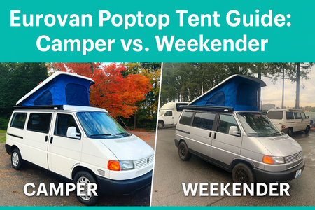 Eurovan Poptop Tent Guide: Choosing the Right Camper or Weekender Tent (Plus Our Black Friday Sale!)