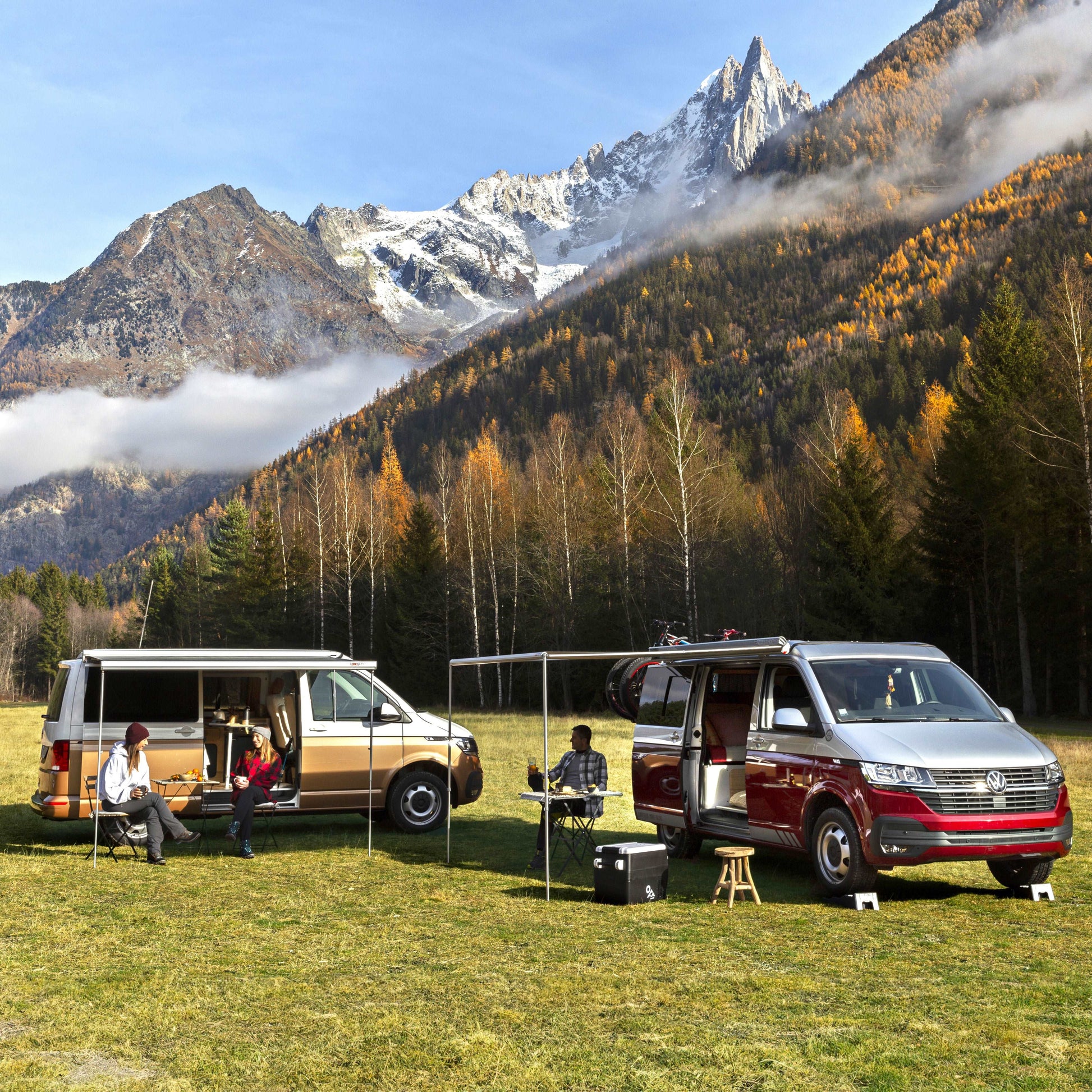 Fiamma - F45 S 300 - (10'1") - 8'2" extension RETRACTABLE CAMPERVAN AWNING - Poptop World 