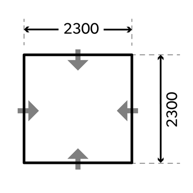 Dometic HUB 2 REDUX Inflatable Shelter - Drive-Away Van Awning - Poptop World 