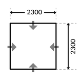 Dometic HUB 2 REDUX Inflatable Shelter - Drive-Away Van Awning - Poptop World 