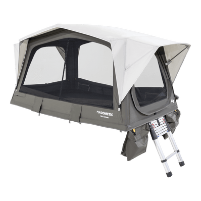 Dometic TRT 140 AIR, Inflatable Rooftop Tent, Fits 2 People, Made with Weathershield™ TC Material and a Tri-Fold Design, Ladder and Pump Included - Poptop World 