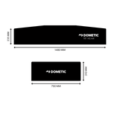 Dometic TRT 140 AIR, Inflatable Rooftop Tent, Fits 2 People, Made with Weathershield™ TC Material and a Tri-Fold Design, Ladder and Pump Included - Poptop World 