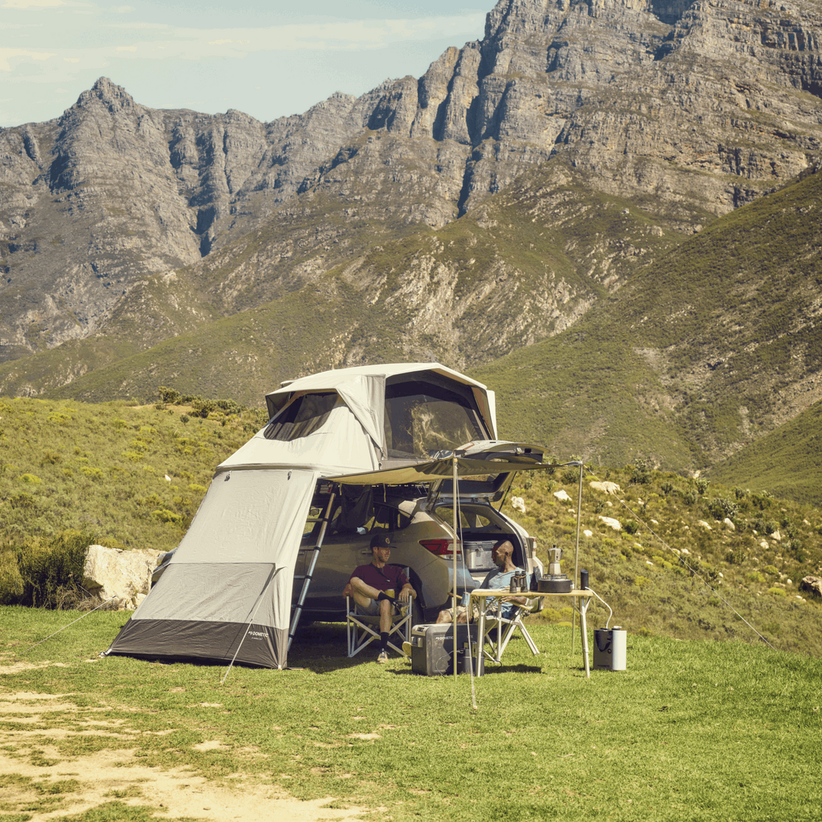 Dometic TRT 140 AIR Inflatable Rooftop Tent Awning (Small) (9120002266) - Poptop World 