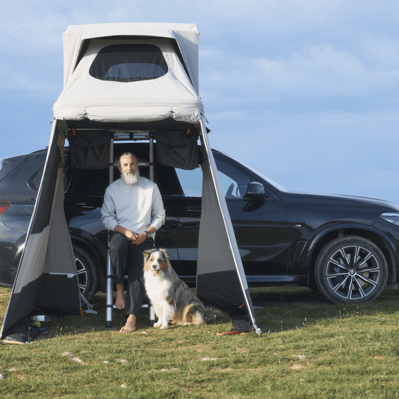 Dometic RT Awning L - Fast Setup Privacy & Sun Shelter for SUV Camping - Poptop World 