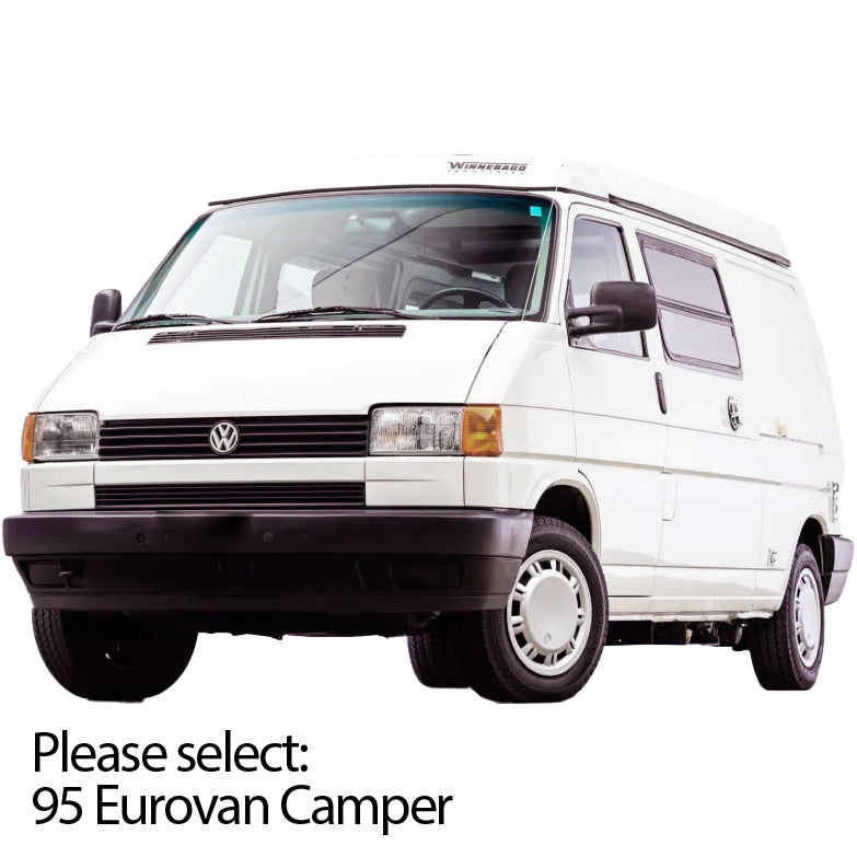 Durable All-Weather Living/Passenger Area Rubber Mat for 1995 VW Eurovan Camper - Poptop World 