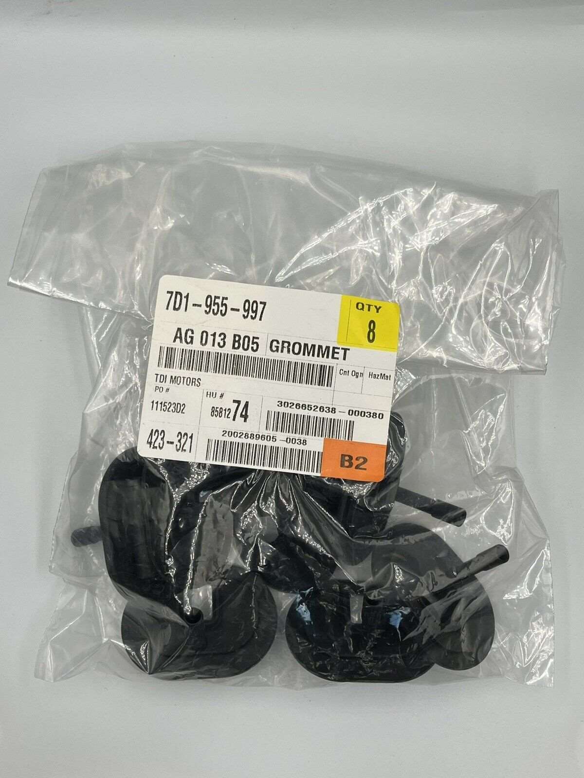 Grommet for washer system for VW  Eurovan 7D1955997 1997-2003 VW  Genuine VW - Poptop World 