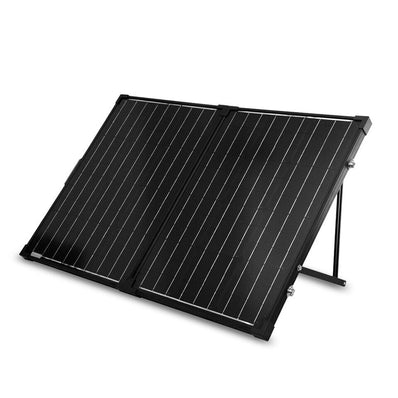 Renogy 100 Watt 12 Volt Monocrystalline Foldable Solar Suitcase w/o Controller - Poptop World 