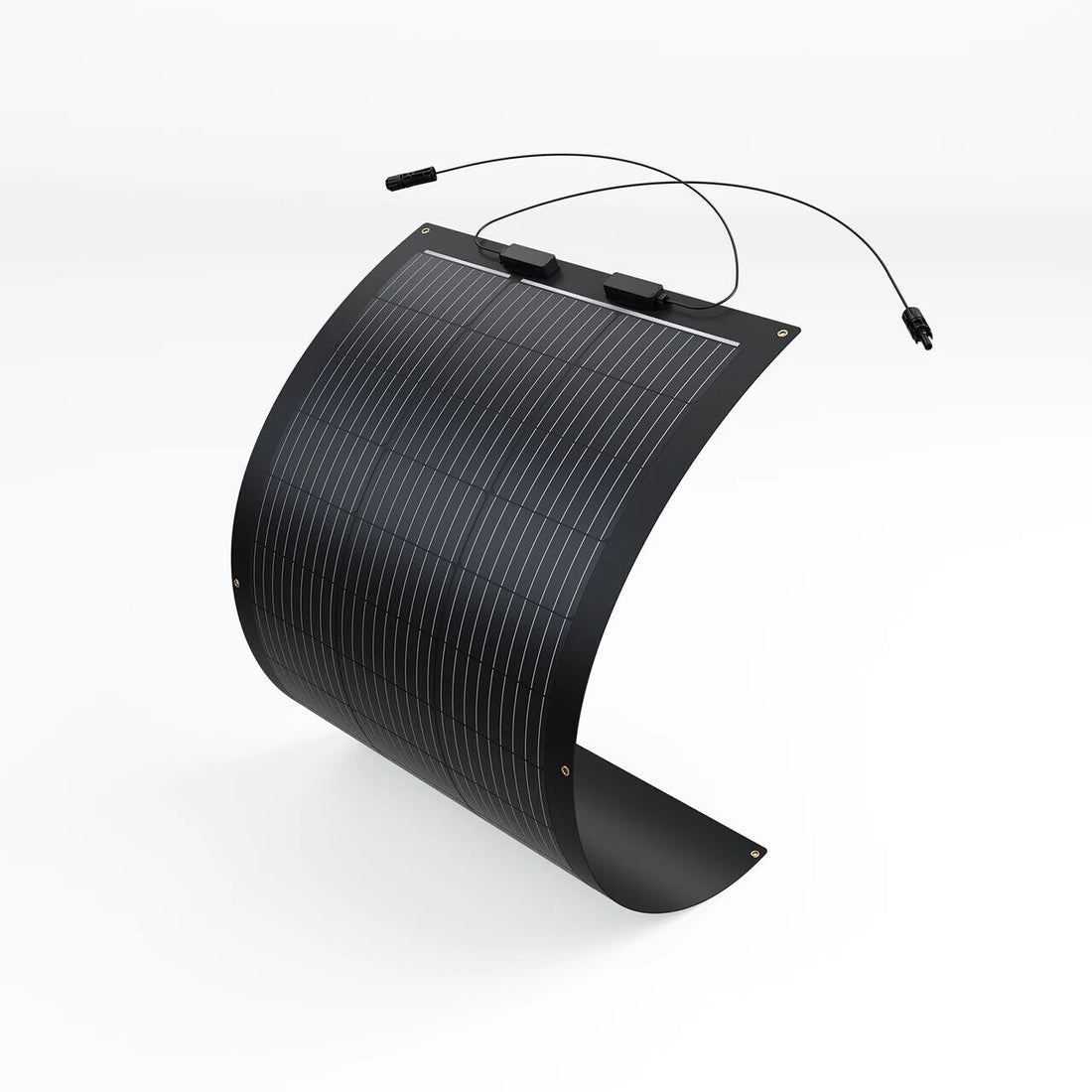 Renogy 100 Watt 12 Volt Black Division Ultra Lightweight MonoC Flex Solar Panel - Poptop World 