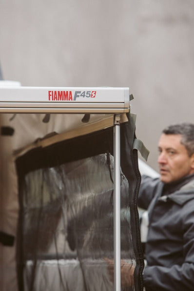 Fiamma F45 S 260 - (8'8") - 6'6" extension/43lbs. Retractable Campervan Awning - Poptop World 