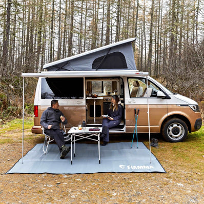 Fiamma F45 S 260 - (8'8") - 6'6" extension/43lbs. Retractable Campervan Awning - Poptop World 