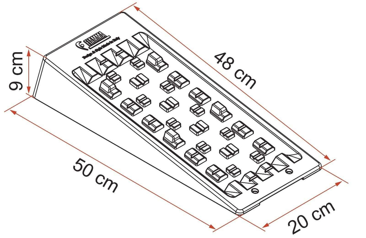 Fiamma Level System Magnum Levelling Ramps 8 Ton Heavy Duty Caravan Motorhome - Poptop World 