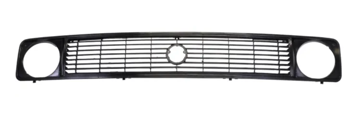 Upper Front Grille for Single Round Headlights: Vanagon 1980-1985 Upper Front Grille for Single Round Headlights: Vanagon 1980-1985