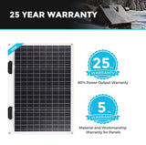 Renogy  50 Watt 12 Volt Flexible Monocrystalline Solar Panel - Poptop World 