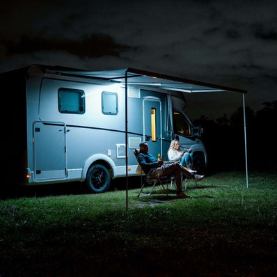 Fiamma F45S Awning Telescoping LED Rafter Light Bar (98655-850) - Poptop World 