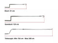 Fiamma Awning Crank Handle Range (Short, Standard & Telescopic) - Poptop World 