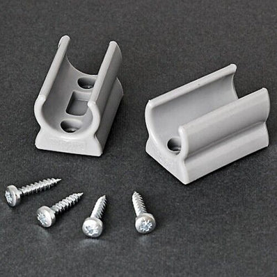 Fiamma F45S/F65S/F80S Telescopic Crank Handle Wall Mount Clips (98655-094) - Poptop World 