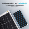 Renogy Flexible Solar Panel 100 Watt 12 Volt Monocrystalline Semi-Flexible - Poptop World 