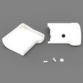 Fiamma F45S Awning Right End Motor Cover (Polar White)  98655-951 - Poptop World 