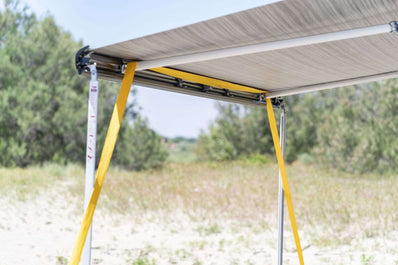 FIAMMA AWNING YELLOW TIE DOWN KIT PLUS CAMPERVAN MOTORHOME 98655-128 - Poptop World 